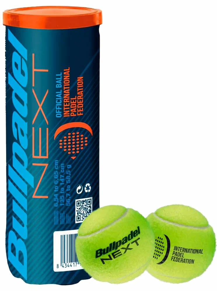Мячи для падел тенниса Bullpadel NEXT (3 шт)