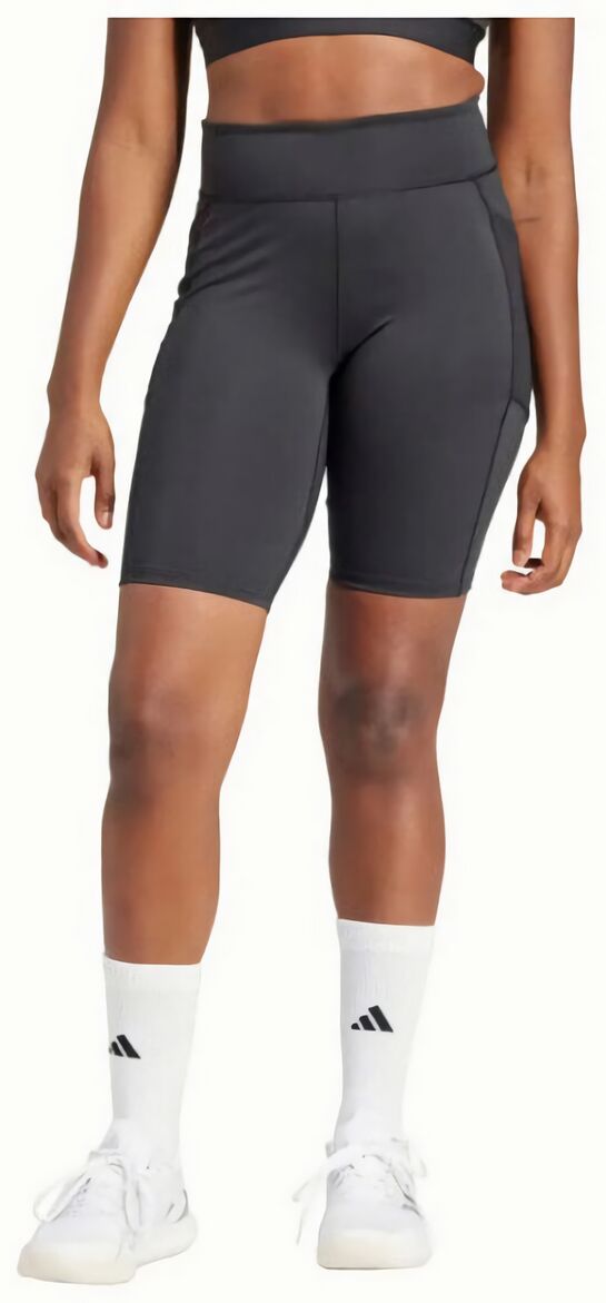 (EU) Леггинсы женские Adidas Match Short, Чёрные (L)