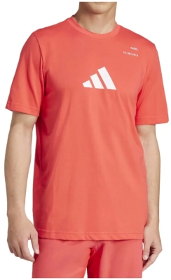 (EU) Футболка для мальчиков Adidas T-SHIRT Adidas PADEL, Оранжевая (XS)