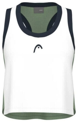 (EU) Топ женский Head Play Crop Top, Белый (XL)