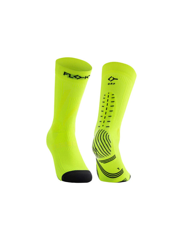 (EU) Носки унисекс Floky Multisport Medium GRF, с защитой от вибраций, для восстановления мышц, Жёлтые (XS/S)