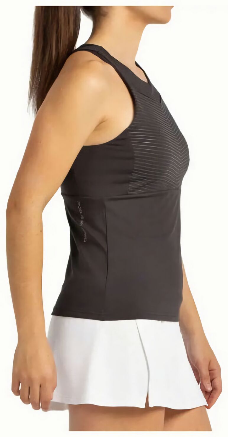 (EU) Майка женская Bullpadel Erare для Тенниса, Чёрная (2XL)