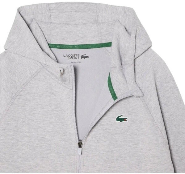 (EU) Ветровка мужская Lacoste Core Performance, Серая (M)