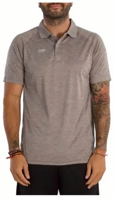 (EU) Поло мужское Enebe Strauss 40401, Серое (2XL)