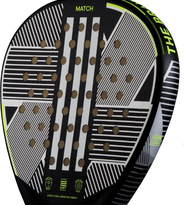 Ракетка для падел тенниса Adidas Match 3.3 Black/Lime