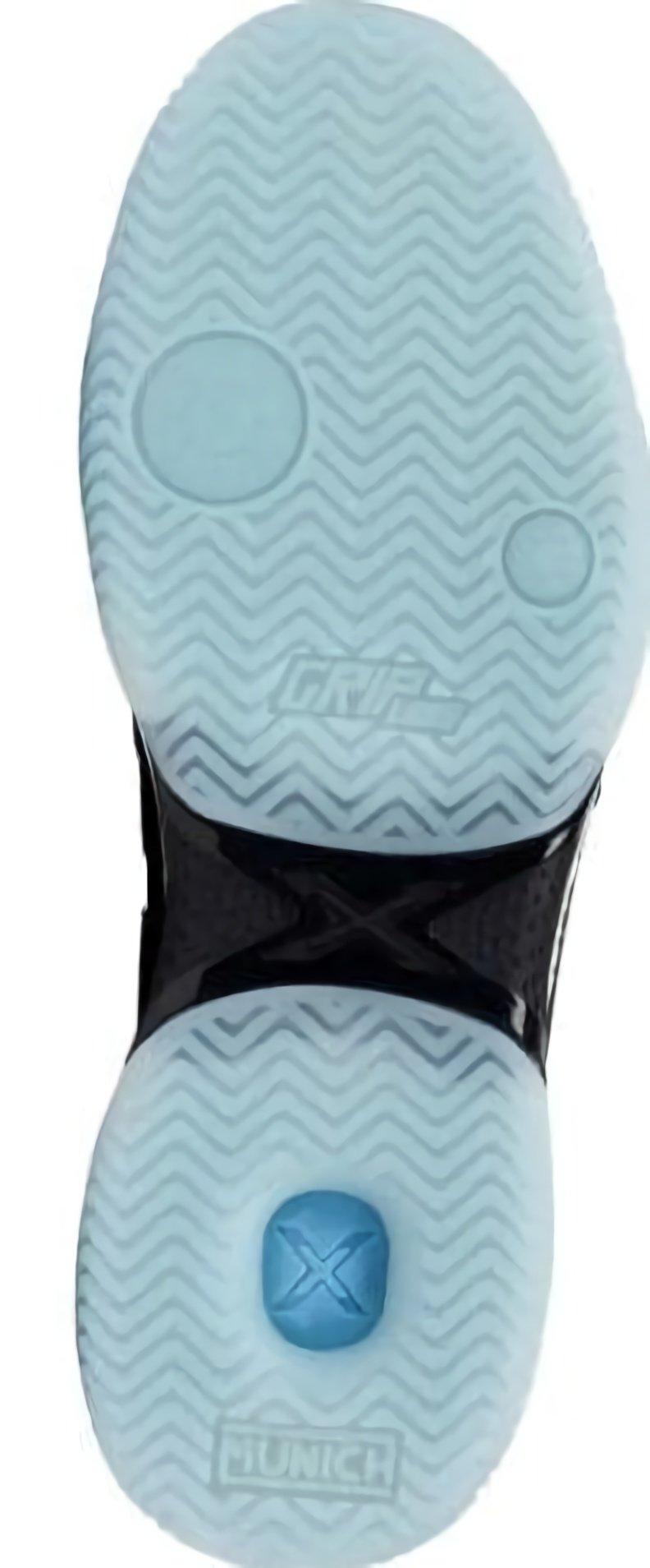 (EU) Кроссовки мужские Munich Atomik 51 Black/Blue 4032151, Чёрные (р. 40)