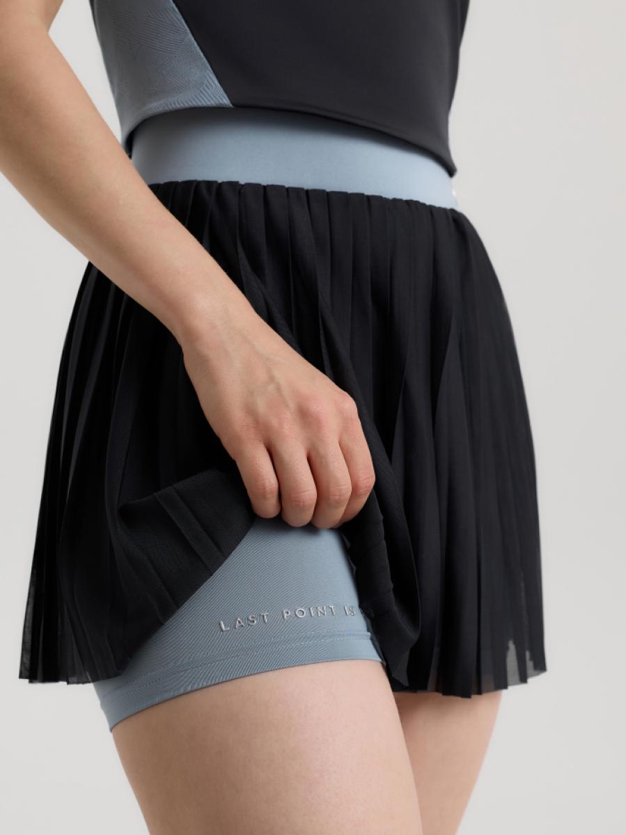 Юбка женская 7/6 Kris Skirt - Ebony, Чёрная (L)