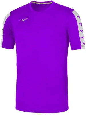 (EU) Футболка унисекс Mizuno Team Nara, Фиолетовая (M)