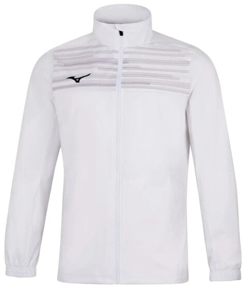 (EU) Куртка мужская Mizuno Team Chiba Micro, Белая (M)