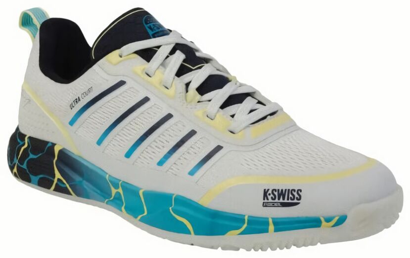 (EU) Кроссовки мужские K-Swiss Ultra Court Padel SANYO, 04436141, Белые (р. 44)