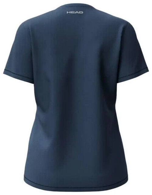(EU) Футболка женская Head Club Original, Синяя (XS)
