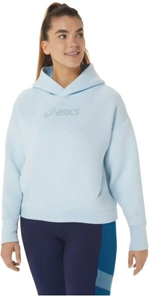 (EU) Толстовка женская Asics Sweatshirt Nagino, Голубой (L)