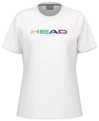 (EU) Футболка женская Head Rainbow, Белая (M)