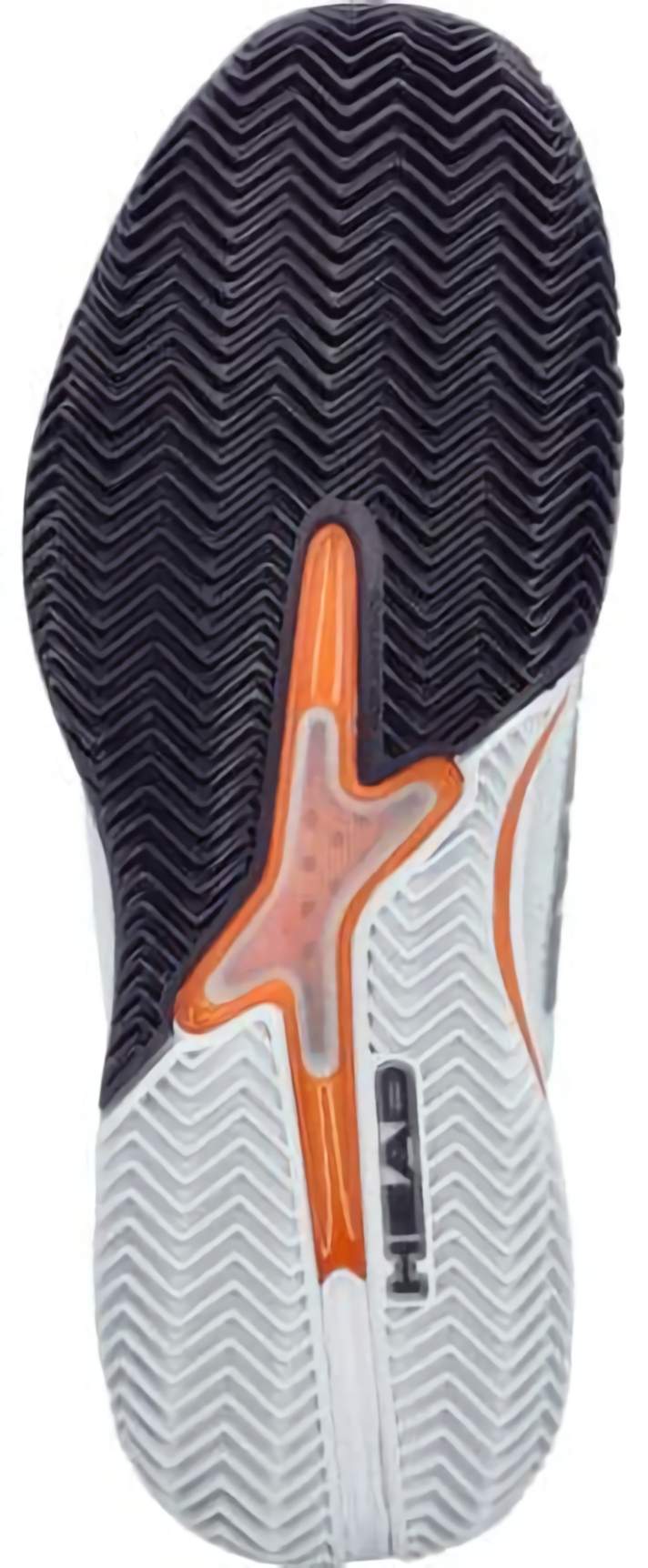 (EU) Кроссовки мужские Head Revolt Pro 5.0 Clay Gray 273256, Разноцветные (р. 40.5)