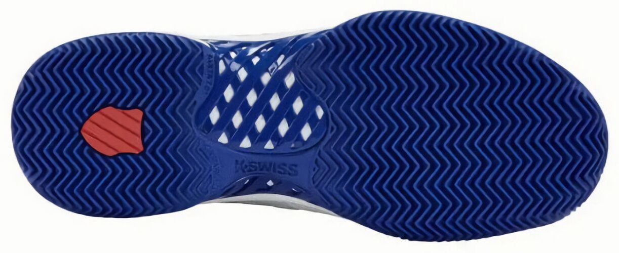 (EU) Кроссовки мужские K-Swiss Hypercourt Express 2 HB, 06614197, Белые/синий (р. 42,5)