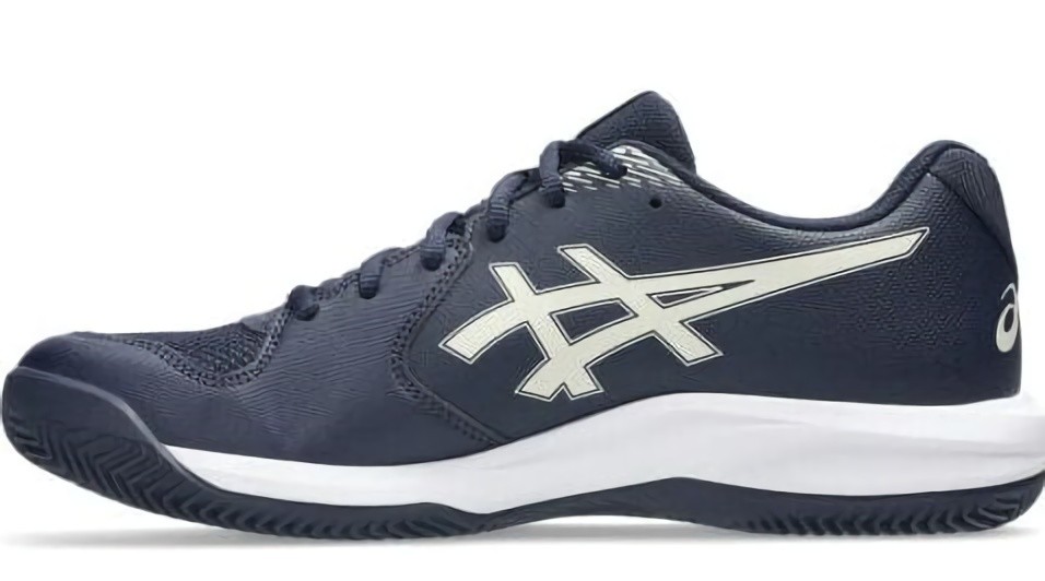 (EU) Кроссовки мужские Asics Gel-Dedicate 9 Clay Navy Blue 1041A547, Синие (р. 46.5)
