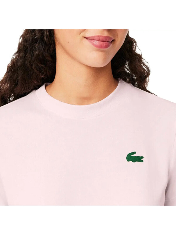 (EU) Футболка женская Lacoste Core Performance TF9246, Розовая (S)