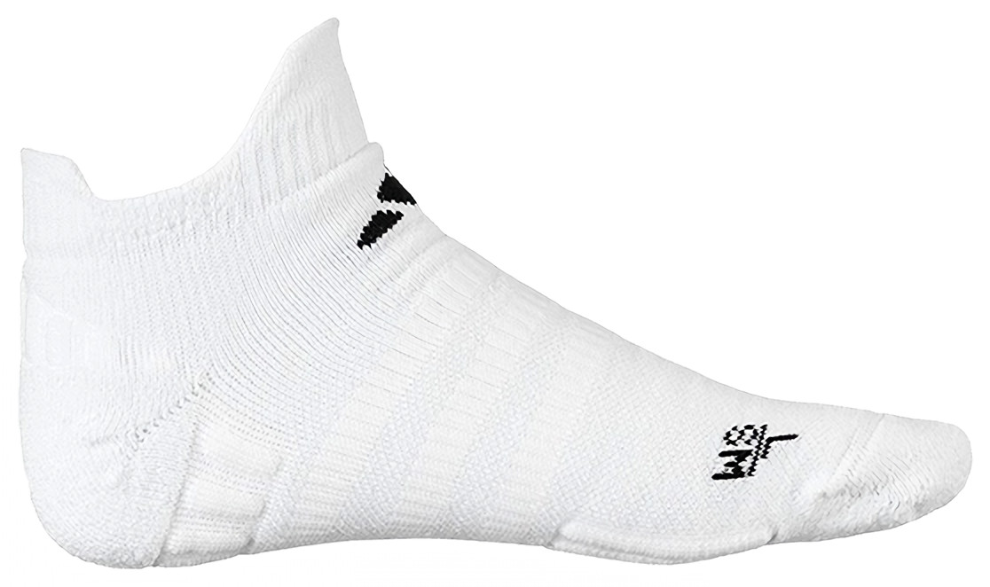 Носки мужские средние Adidas Low Sock, Белые/Черные (р.43-45)