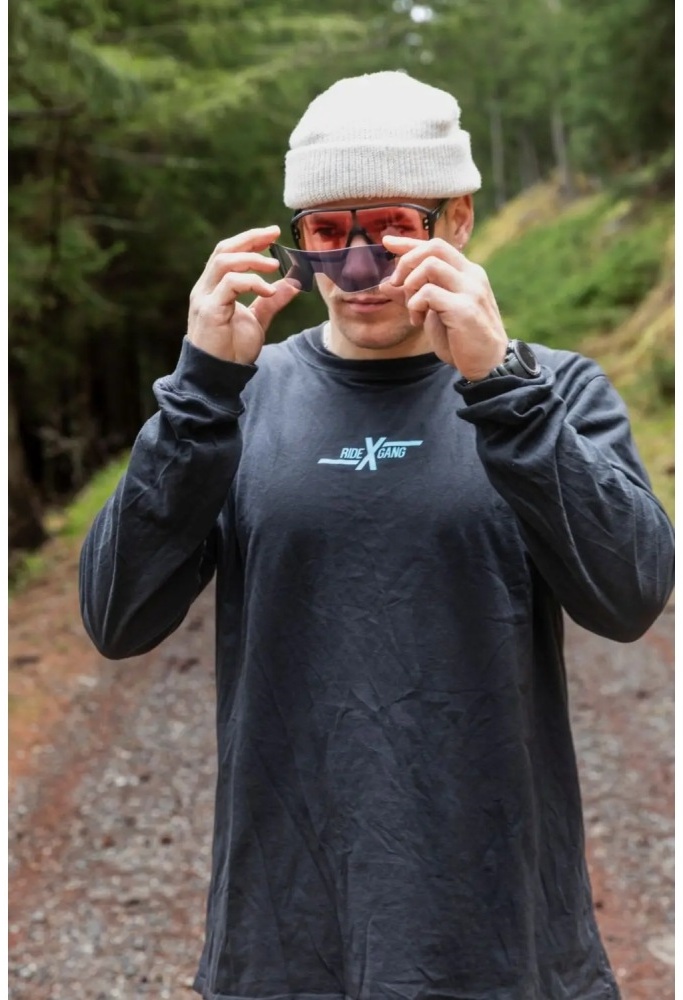 Очки солнцезащитные Alpina Bonfire Mag Q Black Matt/Pink/Black, Черный Матовый/Розовый