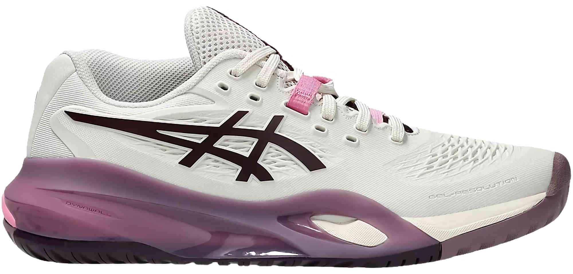 Кроссовки теннисные женские Asics GEL-RESOLUTION X (W),Белый/Розовый (р. 36.5)