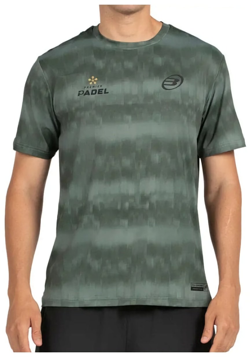 (EU) Футболка мужская Bullpadel PASCO T-SHIRT, Зелёная (XL)