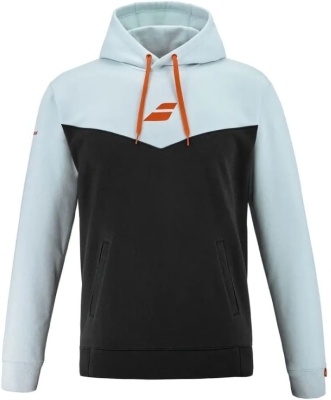 (EU) Толстовка унисекс Babolat Exercise с капюшоном, с карманом, Синяя (2XL)