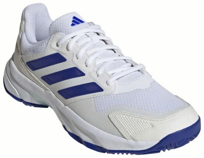 (EU) Кроссовки мужские Adidas Courtjam Control M, IF9136, Белые (р. 46,6)
