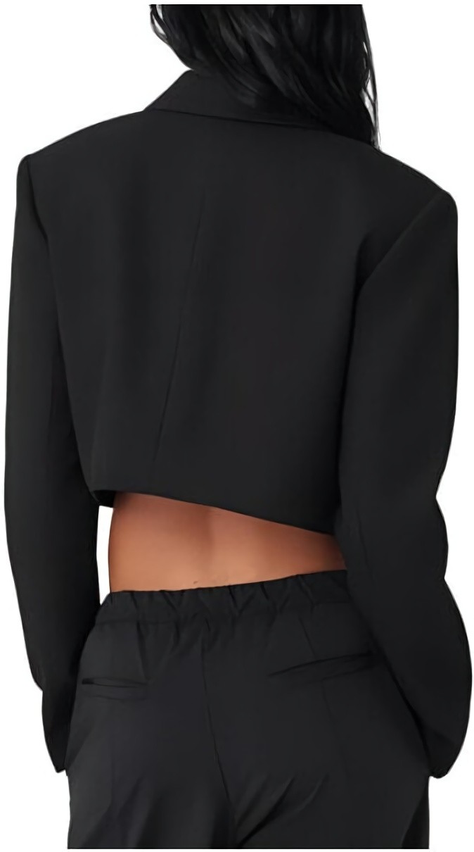 (CN) Костюм деловой женский Alo Yoga Black, Чёрный (XS)