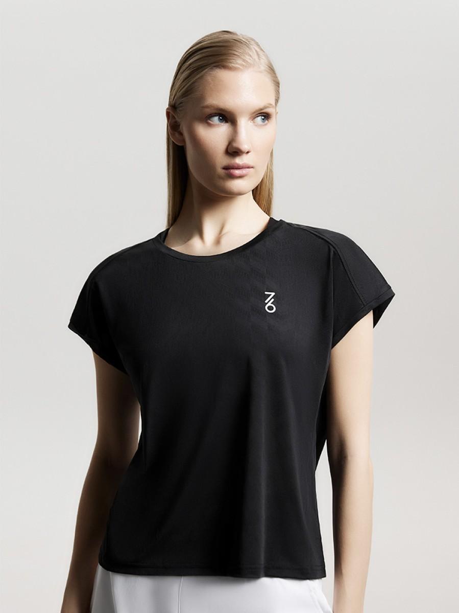 Футболка женская 7/6 Alice T-shirt, Чёрная (XS)