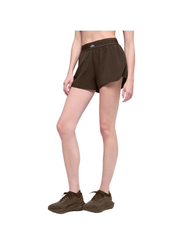 (CN) Шорты Alo Yoga Match Point Short, Коричневые (M)