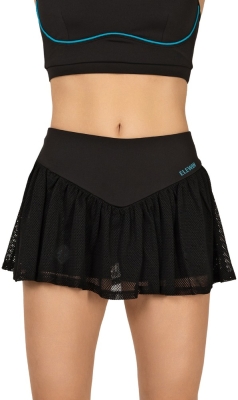 Юбка-шорты женские Elewin Stardust Black, Черные (XL)