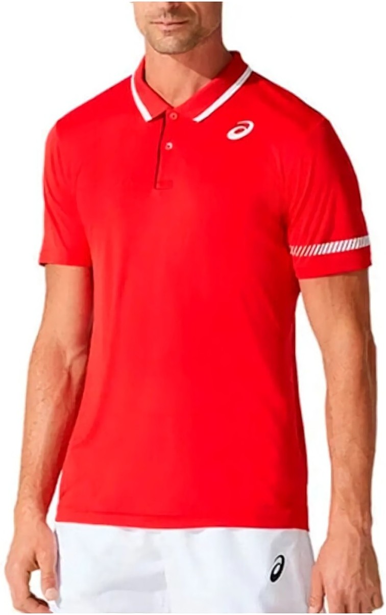 (EU) Футболка мужская Asics Court, Красная (S)