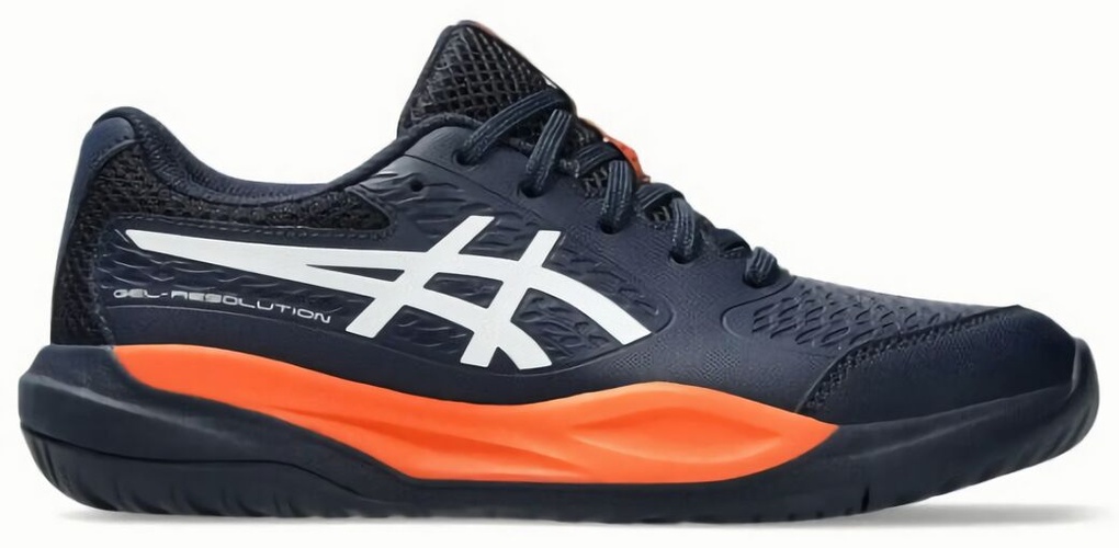 (EU) Кроссовки детские Asics Gel-Resolution X GS, 1044A081, Темно-Синие (р. 39,5)