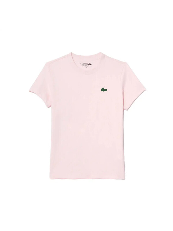 (EU) Футболка женская Lacoste Core Performance TF9246, Розовая (S)