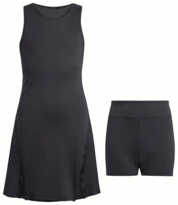 (EU) Платье для девочек Adidas G Club KPL28, Чёрное (128 см)