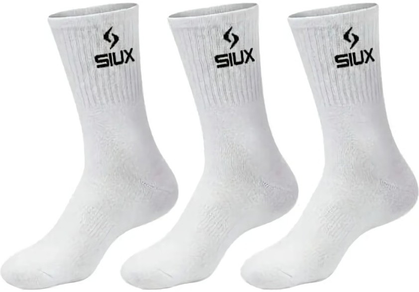 (EU) Носки унисекс Siux Basic 26 High Cuff, Белые (S)