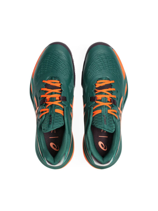 ASICS GEL-RESOLUTION X PADEL GREEN/ORANGE 1041A492