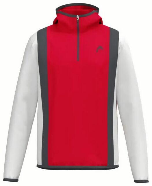 (EU) Свитшот женский Head Club 25 Tech, Красный (M)