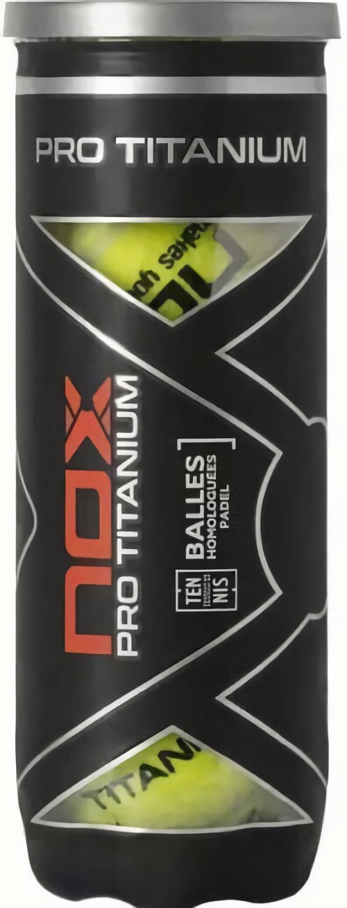 (EU) Мячи для падел тенниса Nox Pro Titanium (3 шт)