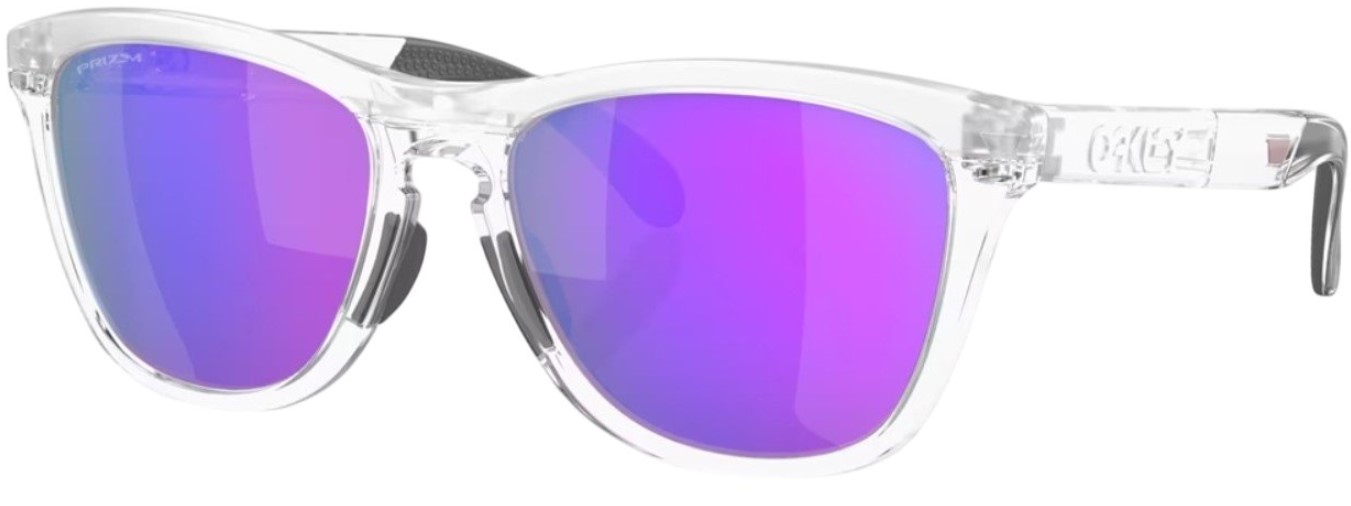 Очки солнцезащитные Oakley Frogskins Range Matte Clear Prizm Violet, Прозрачный/Фиолетовые Линзы