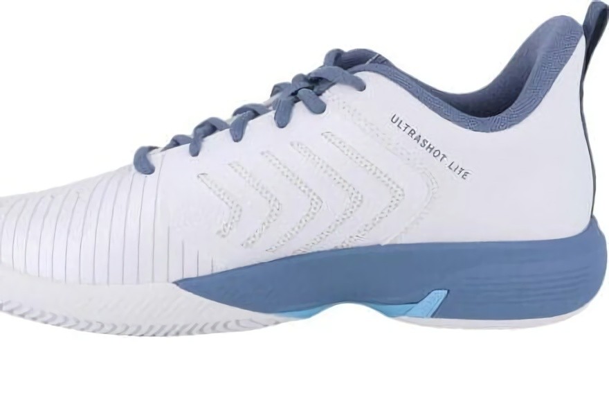 (EU) Кроссовки мужские Kswiss Ultrashot Light Clay White/Blue 04742-158-M, Разноцветные (р. 46)