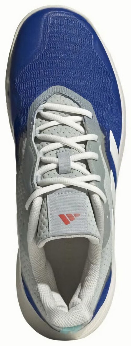 (EU) Кроссовки мужские Adidas Courtjam Control, ID1536, Бело-Синие (р. 41,5)
