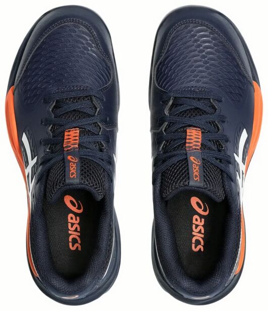 (EU) Кроссовки детские Asics Gel-Resolution X GS, 1044A081, Темно-Синие (р. 39,5)