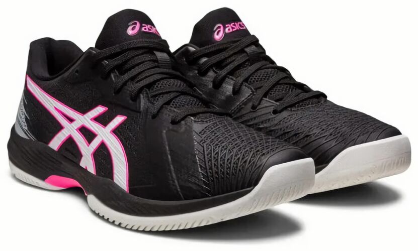 (EU) Кроссовки мужские Asics Solution Swift FF, 1041A298 002, Черно-розовые  (р. 46,5)