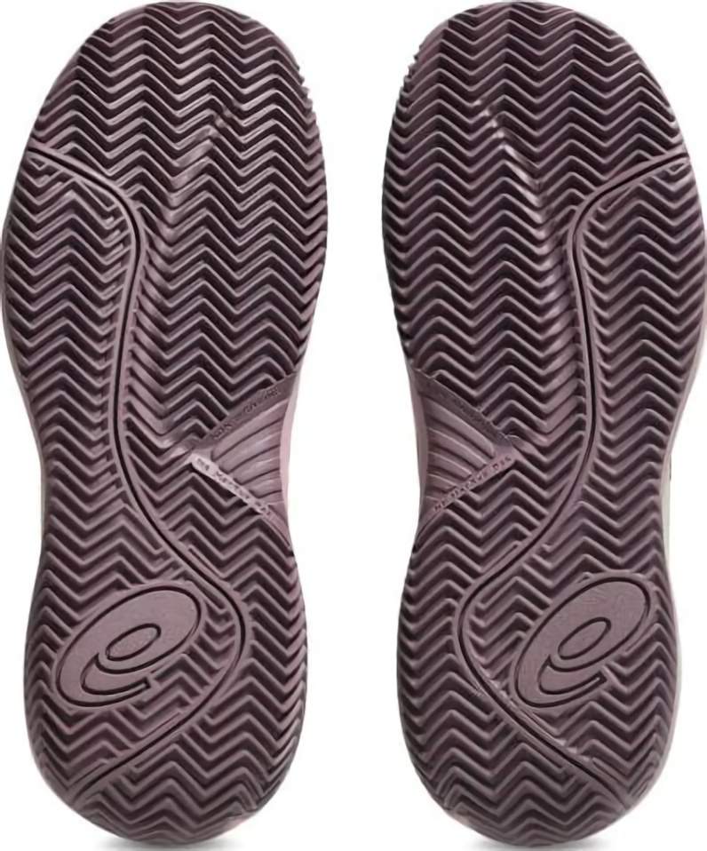 (EU) Кроссовки женские Asics Gel-Resolution X Gs Clay White/Lilac Junior 1044A080, Белые (р. 39)
