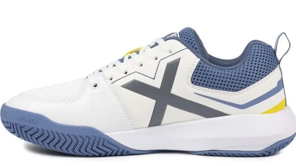 (EU) Кроссовки женские Munich Focus 04 White/Blue 8931004, Белые (р. 39)
