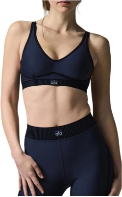 (CN) Белье спортивное женское Alo Yoga 191677288188, Синее (XS)