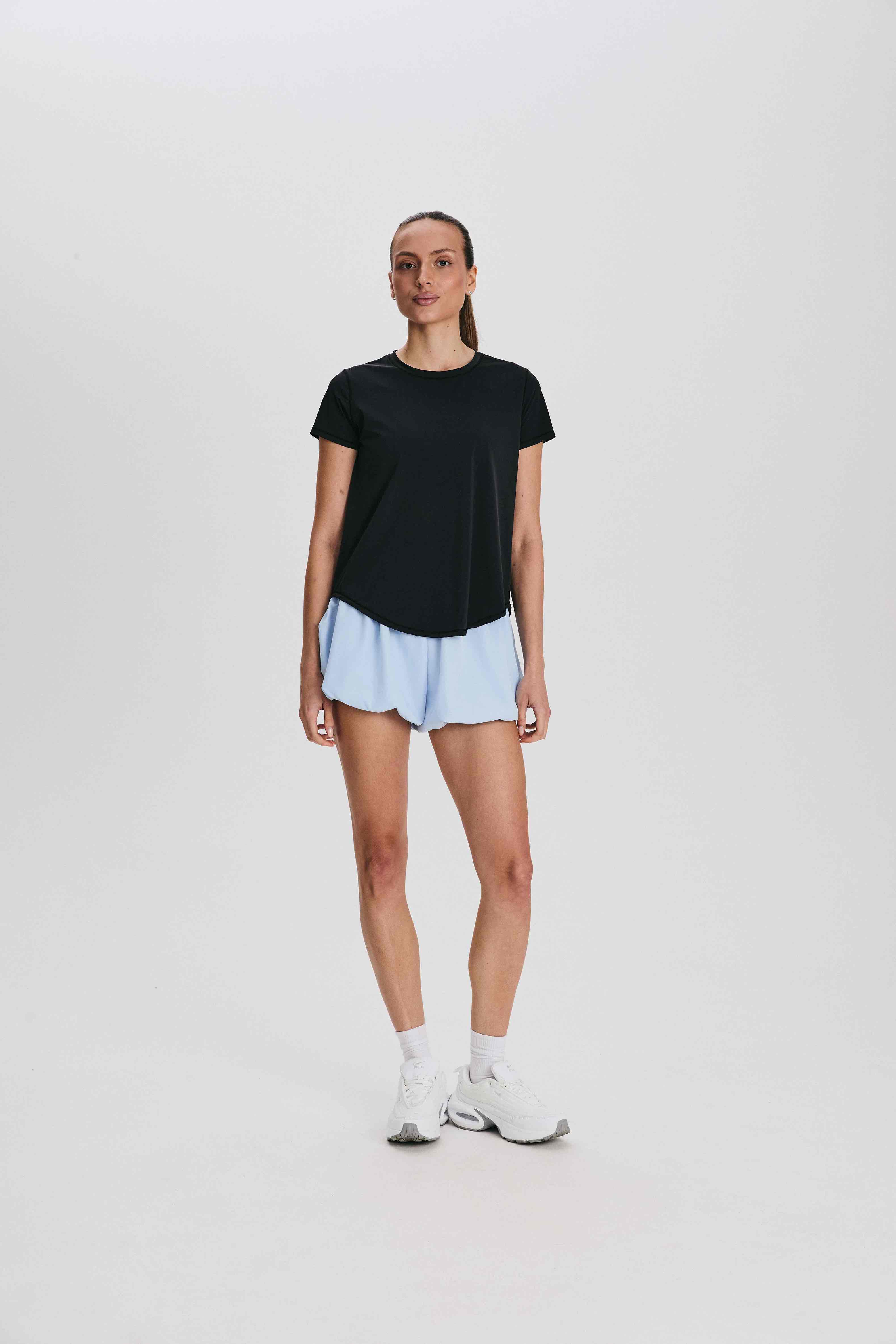 Футболка женская SURE 1ATSP_25039_999, Чёрная (XL)