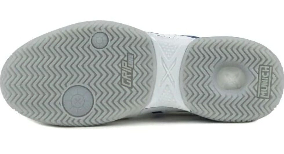 (EU) Кроссовки мужские Munich Atomik Tolito 52 White/Blue 4032152, Белые (р. 41)