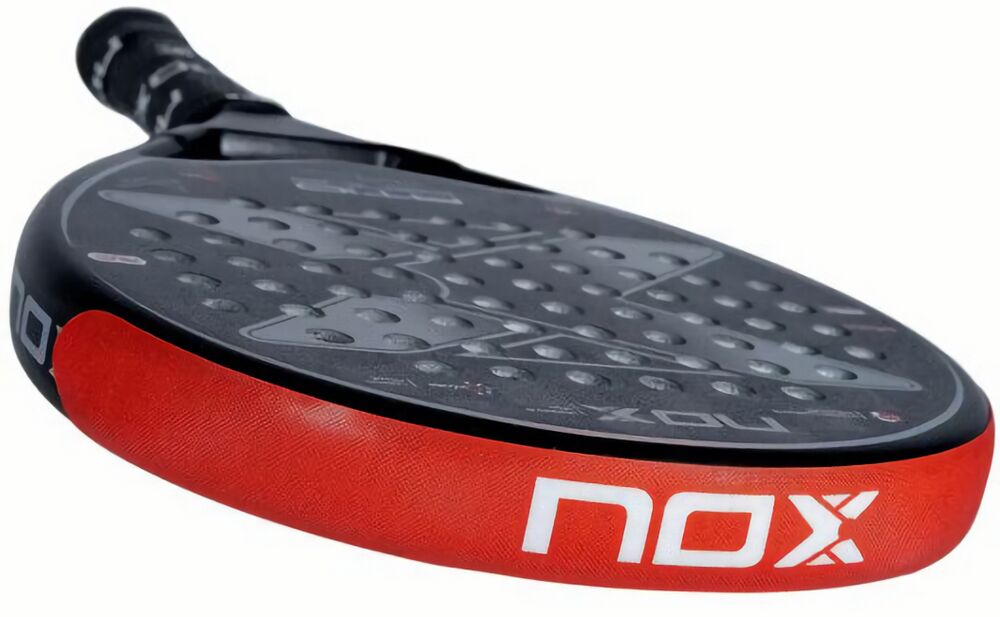 (EU) Защита обода ракетки Nox, Красно-белая